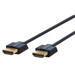 HDMI-välijohto 1,0m 4K60 ohut ja pieni pistoke Clicktroni