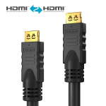 HDMI-välijohto 15m LSZH Secure-Lock-System AWG24