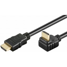 HDMI-uroskulma 270°/HDMI-uros vä lijohto musta VR109x 1m bulk