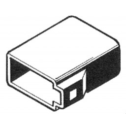 ISO-naaras virtapuoli, musta (ISO-kontaktit 554051)