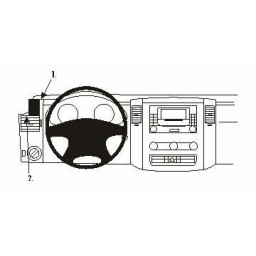 ProClip autokoht kiinnike vasen VW Craft Merc Sprint 07-18