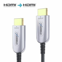 HDMI-välijoh akt opt 20m 2.1 8K FiberX 48Gbps LSZH AOC