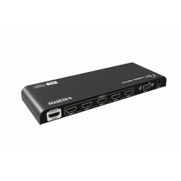 HDMI-kytkin 5>1 4K60 18Gpbs HDR RS232 IR HDCP2.2