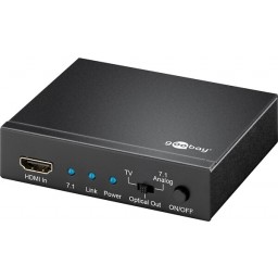 HDMI audioerotin 4K 7.1 HDCP 1.2 audio extractor