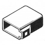 ISO-naaras virtapuoli, musta (ISO-kontaktit 554051)