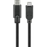 USB-välij 2.0 0,6m C-uros/B-Micr o-uros IP TK7006