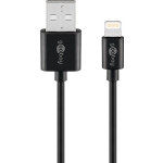 USB-välijohto MFi iPhone/iPad mu sta 0,5m bulk IUSB305
