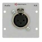 PRO IN XLR-naaras 3Pin Neutrik® socket (f) 50*50 mm