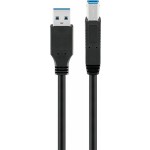 USB-välij A-uros/B-uros 1,8m mus USB 3.0 IP TK37