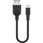 USB-välij A-naaras/B-micro uros 0,2 m OTG IP TK0602