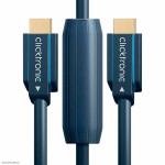 HDMI-välijohto 12,5m 4K60 integr signaalivahv Clicktronic