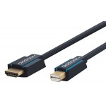 MiniDP/HDMI-välijohto 2,0m Clicktronic