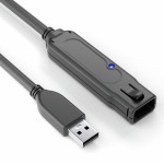 USB-jatko A-uros/A-naaras 15m sis vahvistin USB3.2