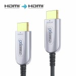 HDMI-välijoh akt opt 10m 2.0b 4K FiberX 18Gbps