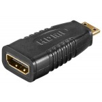 Adapteri HDMI-A-naaras/C-uros (mini)