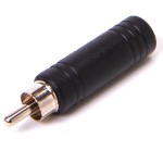 Adapteri RCA(u)/6,3mm(n) mono