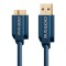 USB-välij 1,0m A-uros/micro-B Clicktronic 3.0